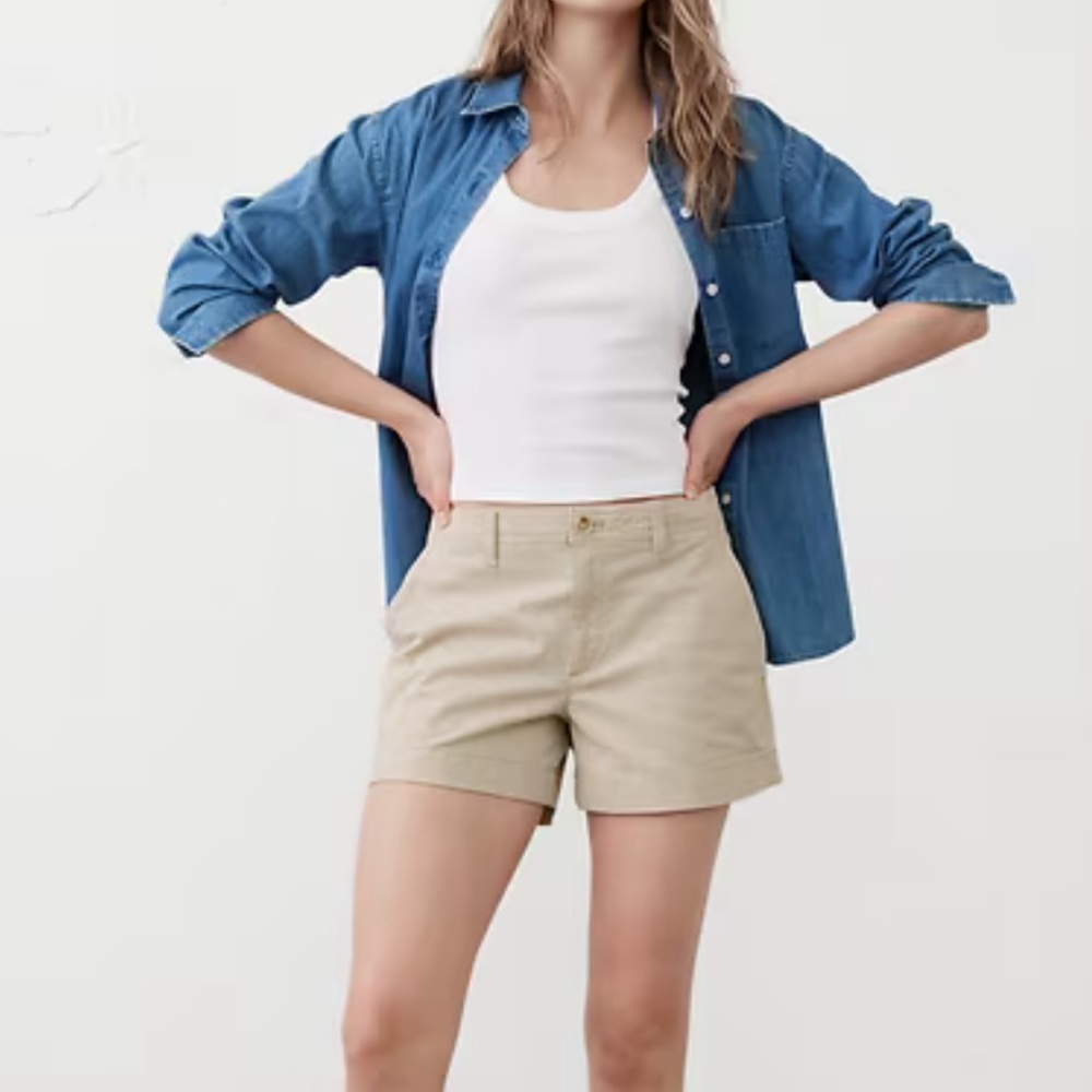 NWT Banana Republic Beige Hampton Fit Women's Shorts